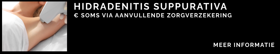 HIDRADENITIS SUPPURATIVA € SOMS VIA AANVULLENDE ZORGVERZEKERING   MEER INFORMATIE